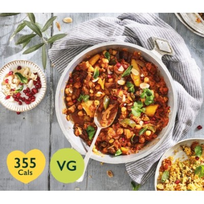 Vegetable and Chickpea Tagine (Serves 1)